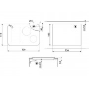 Варочная панель SMEG SISL7844 индукционная