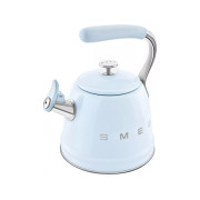 Чайник со свистком SMEG WKF01PB пастельный голубой