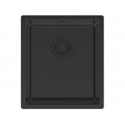 Мойка Paulmark Yuni 39 uni YU39-MBN, матовый черный