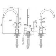 Смеситель Paulmark Essen Es213211-BR, бронза