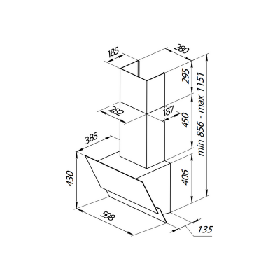 Вытяжка Kuppersberg F 600 C Вытяжка Kuppersberg F 600 C