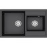 Мойка Kuppersberg MODENA 80 NL 1,5B1D глубокий черный Мойка Kuppersberg MODENA 80 NL 1,5B1D глубокий черный