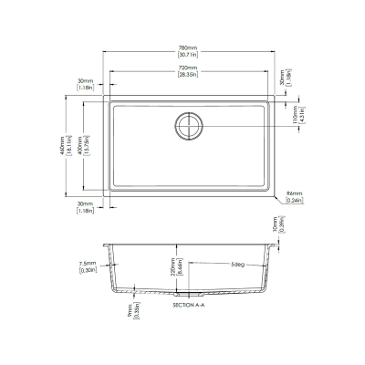Мойка Longran Enigma ENG780.460 - 58 Sabbia Мойка Longran Enigma ENG780.460 - 58 Sabbia