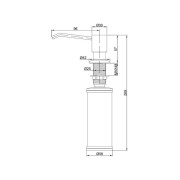 Дозатор Paulmark REIN D002-CR, хром