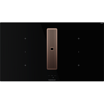 Варочная панель Kuppersbusch KMI 9850.1 SR-E Copper индукционная с вытяжкой Варочная панель Kuppersbusch KMI 9850.1 SR-E Copper индукционная с вытяжкой