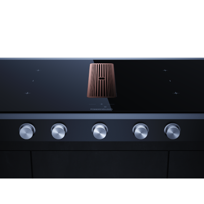 Варочная панель Kuppersbusch KMI 9850.1 SR-E Copper индукционная с вытяжкой Варочная панель Kuppersbusch KMI 9850.1 SR-E Copper индукционная с вытяжкой