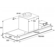 Вытяжка ASKO CBB861SSC