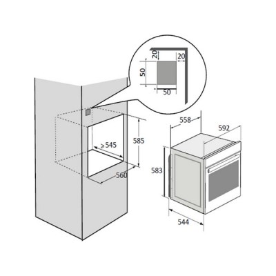 Духовой шкаф Brandt BOP7533B Духовой шкаф Brandt BOP7533B