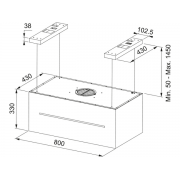 Вытяжка Franke FMAS BK EXTRA MATT F80 KL (345.0698.564)