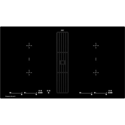 Варочная панель Kuppersbusch KMI 9800.0 SR Black Velvet индукционная с вытяжкой Варочная панель Kuppersbusch KMI 9800.0 SR Black Velvet индукционная с вытяжкой