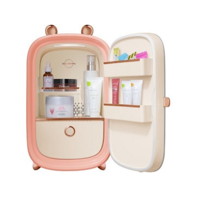 Мини-холодильник для косметики MAUNFELD MFF43PK Мини-холодильник для косметики MAUNFELD MFF43PK