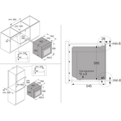 Духовой шкаф ASKO OCS56BGH с паром Духовой шкаф ASKO OCS56BGH с паром