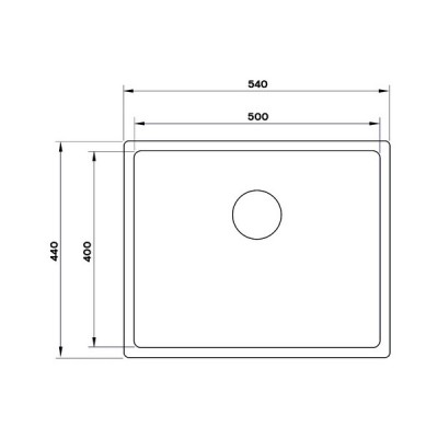 Мойка "Longran" Techno TEB500.400 -GT10P Мойка "Longran" Techno TEB500.400 -GT10P