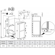 Холодильник Kuppersberg RBN 1964 встраиваемый