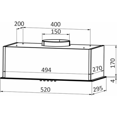 Вытяжка EXITEQ EX-1246 white Вытяжка EXITEQ EX-1246 white