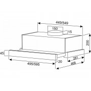 Вытяжка EXITEQ EX-1076 black glass