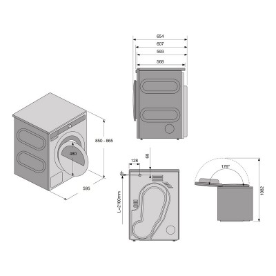 Сушильная машина ASKO T208C.W Сушильная машина ASKO T208C.W