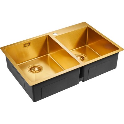 Мойка Paulmark Berman PM517851-BG, брашированное золото Мойка Paulmark Berman PM517851-BG, брашированное золото