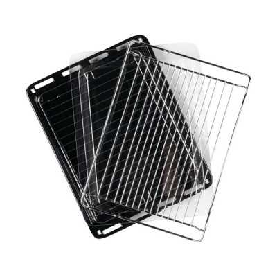 Компактный духовой шкаф с функцией СВЧ Korting OKB 3260 CSGW MW Компактный духовой шкаф с функцией СВЧ Korting OKB 3260 CSGW MW