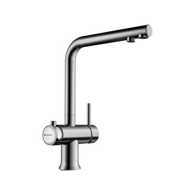 Смеситель Omoikiri Hotaru-BN латунь/нержавеющая сталь/белый (4994050) Смеситель Omoikiri Hotaru-BN латунь/нержавеющая сталь/белый (4994050)