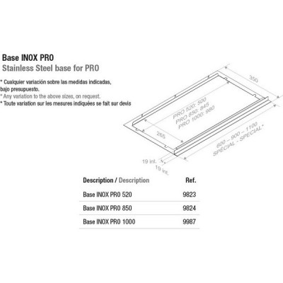 Вытяжка Pando PRO/100 INOX V.1250 SEC Вытяжка Pando PRO/100 INOX V.1250 SEC