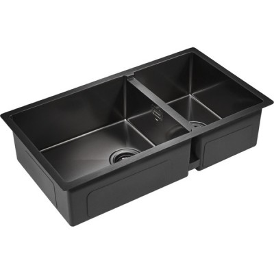 Мойка Paulmark Osser PM527844-GM, вороненая сталь Мойка Paulmark Osser PM527844-GM, вороненая сталь