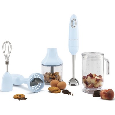 Погружной блендер SMEG HBF22PBEU пастельный голубой Погружной блендер SMEG HBF22PBEU пастельный голубой