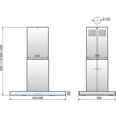 Вытяжка Elikor Агат Island 90Н-1000-Е4Д нерж/черный Вытяжка Elikor Агат Island 90Н-1000-Е4Д нерж/черный