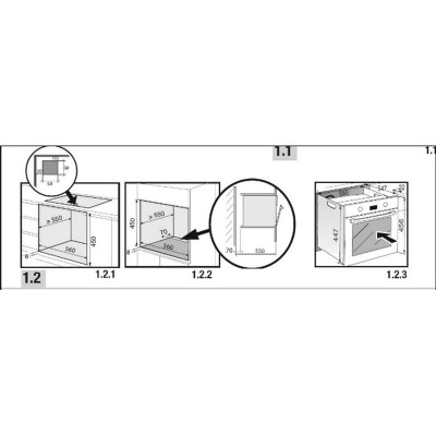 Духовой шкаф De Dietrich DKP7320A компактный Духовой шкаф De Dietrich DKP7320A компактный