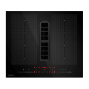 Варочная панель MAUNFELD MIHC604SF2BK индукционная с вытяжкой