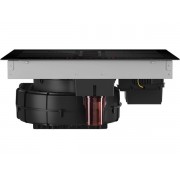 Варочная панель MAUNFELD MIHC604SF2BK индукционная с вытяжкой