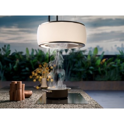 Вытяжка Falmec SOFFIO IS.58 White Satin Glass Вытяжка Falmec SOFFIO IS.58 White Satin Glass