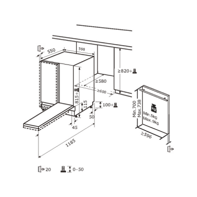Посудомоечная машина Kuppersberg GIM 6097 Посудомоечная машина Kuppersberg GIM 6097