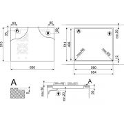 Варочная панель SMEG PM3643D комбинированная
