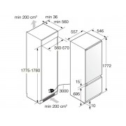 Холодильник ASKO RBC276DNC1 встраиваемый