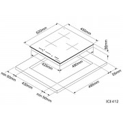 Варочная панель Kuppersberg ICI 412 индукционная