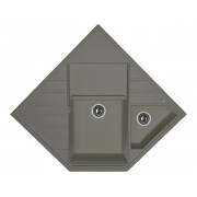 Мойка Florentina Бомбей серый шелк