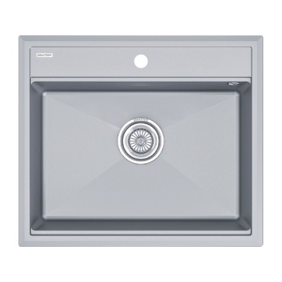 Мойка Paulmark Stepia 60 PM115951-GRM, серый металлик Мойка Paulmark Stepia 60 PM115951-GRM, серый металлик