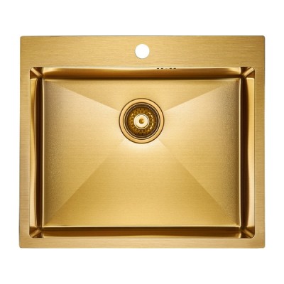 Мойка Paulmark Brim PM215951-BG, брашированное золото Мойка Paulmark Brim PM215951-BG, брашированное золото