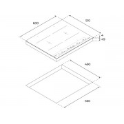 Варочная панель Teka IBF 64-G1 MSP MATT BLACK (112510038) индукционная