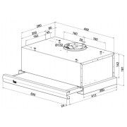 Вытяжка Teka TL1-52 STAINLESS STEEL (40474400)