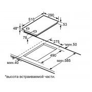Варочная панель MAUNFELD AVCE3024MBK2 электрическая
