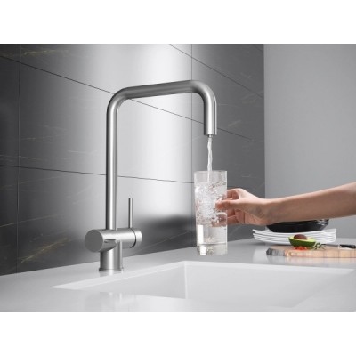 Смеситель Kuchenstern STROM-F нержавеющая сталь Смеситель Kuchenstern STROM-F нержавеющая сталь