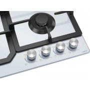 Варочная панель MEFERI MGH604WH GLASS COMFORT газовая