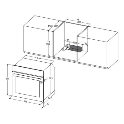 Духовой шкаф Kuppersberg HO 606 P Black Духовой шкаф Kuppersberg HO 606 P Black