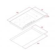 Варочная панель Teka IZS 96700 MST BLACK (112500033) индукционная