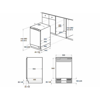 Холодильная камера MAUNFELD MBL88SWGR Inverter встраиваемая Холодильная камера MAUNFELD MBL88SWGR Inverter встраиваемая