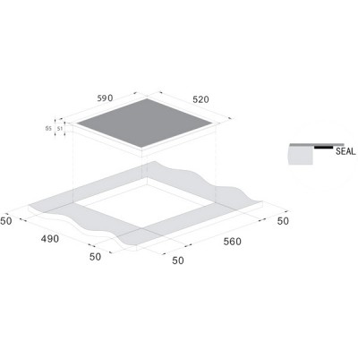 Варочная панель Candy CI642CTT индукционная Варочная панель Candy CI642CTT индукционная