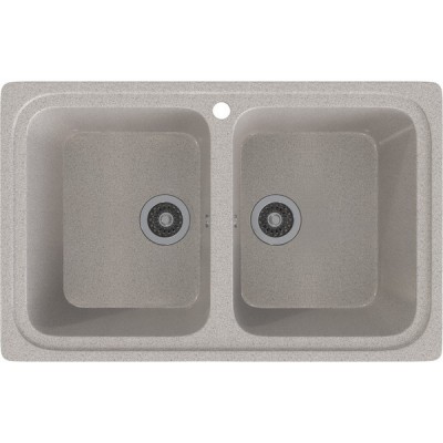 Мойка Gamma Stone GS-12 светло-серый 310 Мойка Gamma Stone GS-12 светло-серый 310