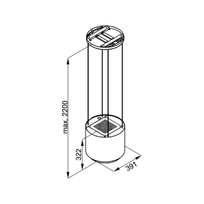 Вытяжка BRANDT BHI2353G Вытяжка BRANDT BHI2353G